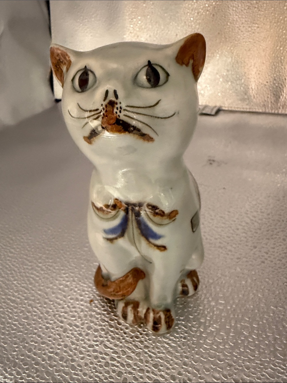 Holy cow! Vintage Ken Edward El Palomar Tonala Mexican Pottery Cat